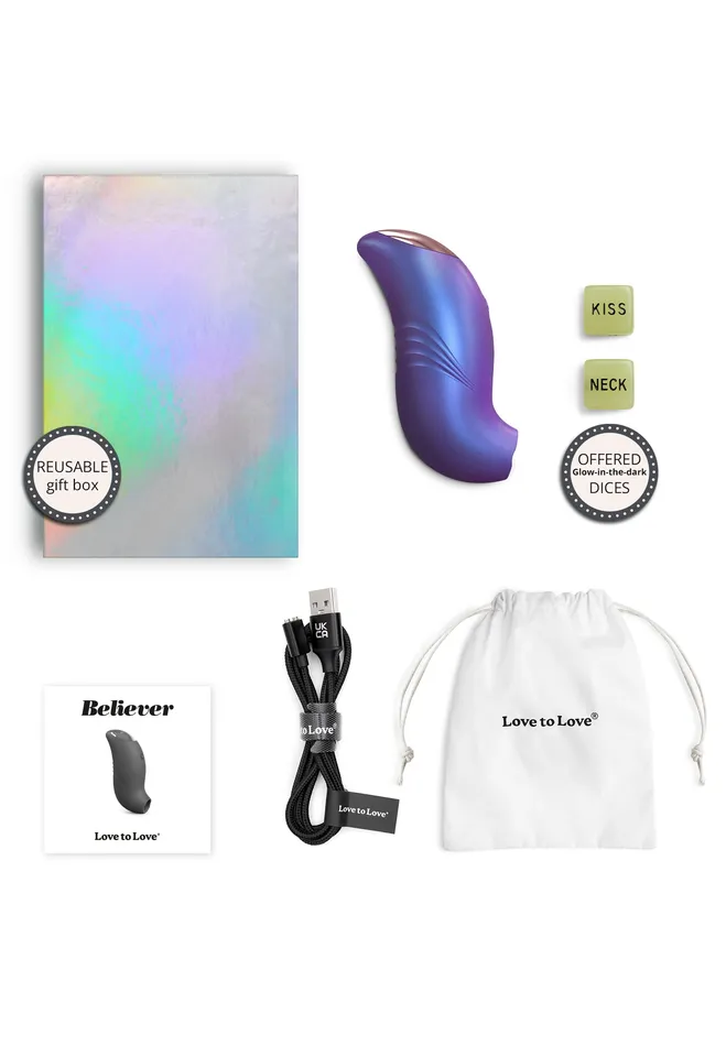 Love to Love US Female Sex Toys Believer Clitoral Stimulator