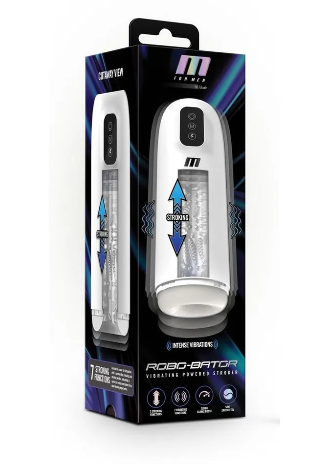 Male Sex Toys M for Men M For Men RoboBator Rechargeable Masturbator
