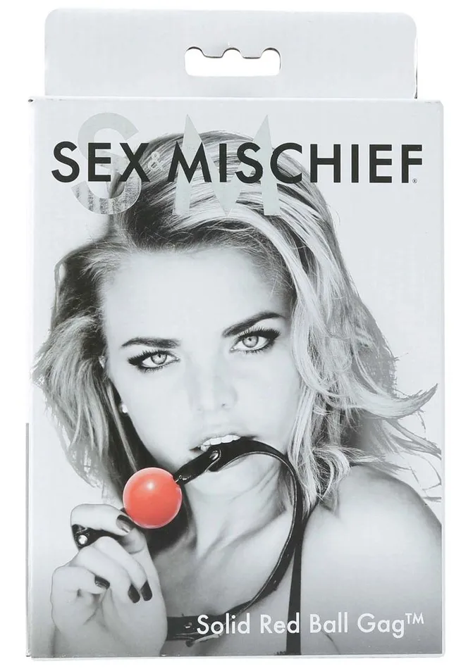 Male Sex Toys Sex and Mischief Solid Ball Gag Sex and Mischief