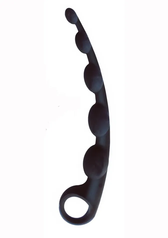Male Sex Toys THE 9S The 9s SCurves Silicone Anal Beads