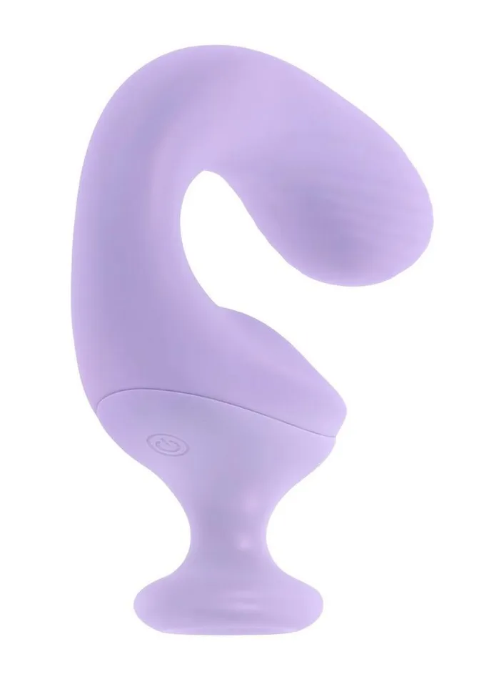 Playboy Female Sex Toys Playboy Rev Me Up Rechargeable Silicone Dual Vibrator with Clitoral Stimulator