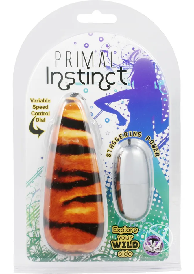 Primal Instinct Female Sex Toys Primal Instinct Egg Tiger