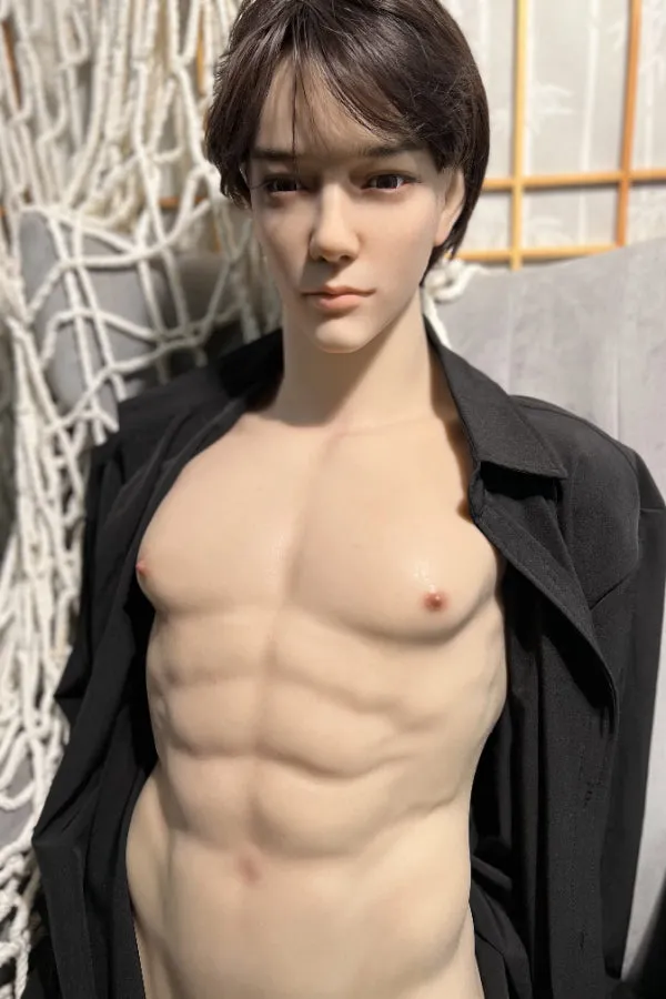 Realing Doll Male Sex Toys Muscular Silicone Head Male Sex Doll Torso Kirin