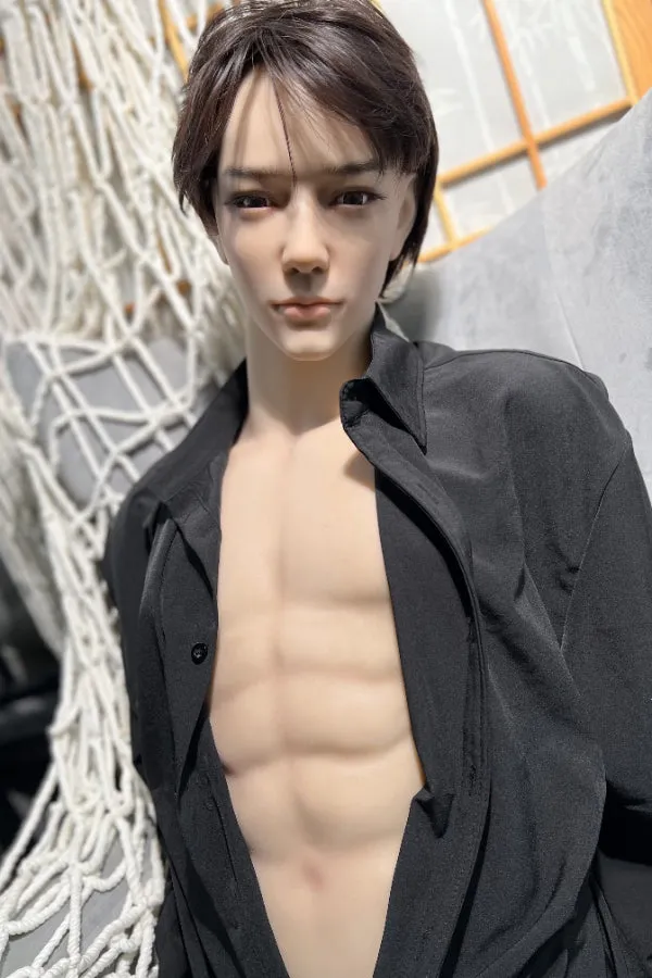 Realing Doll Male Sex Toys Muscular Silicone Head Male Sex Doll Torso Kirin