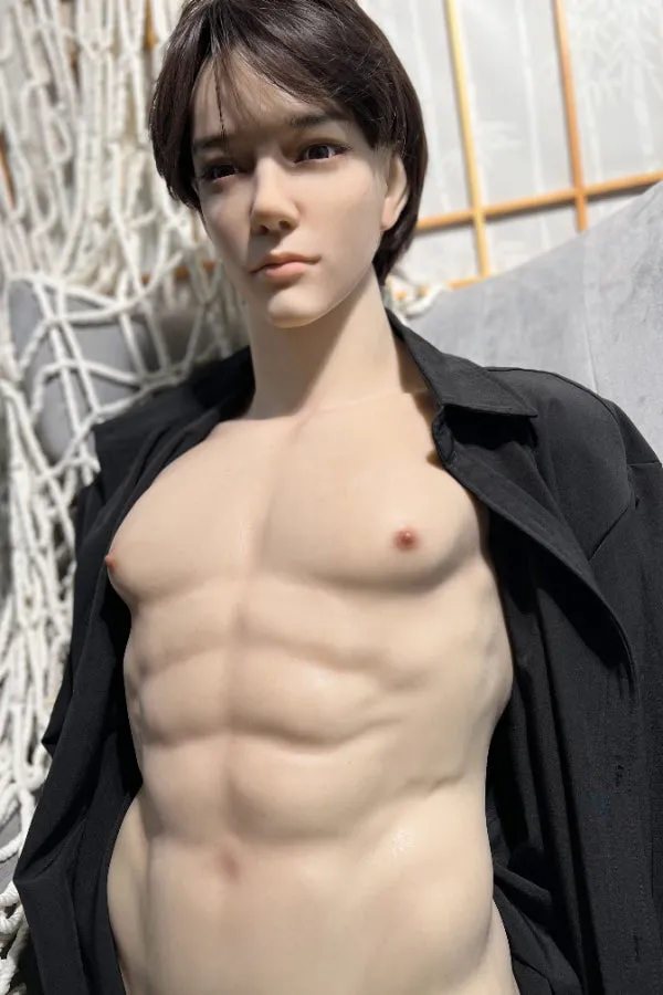 Realing Doll Male Sex Toys Muscular Silicone Head Male Sex Doll Torso Kirin