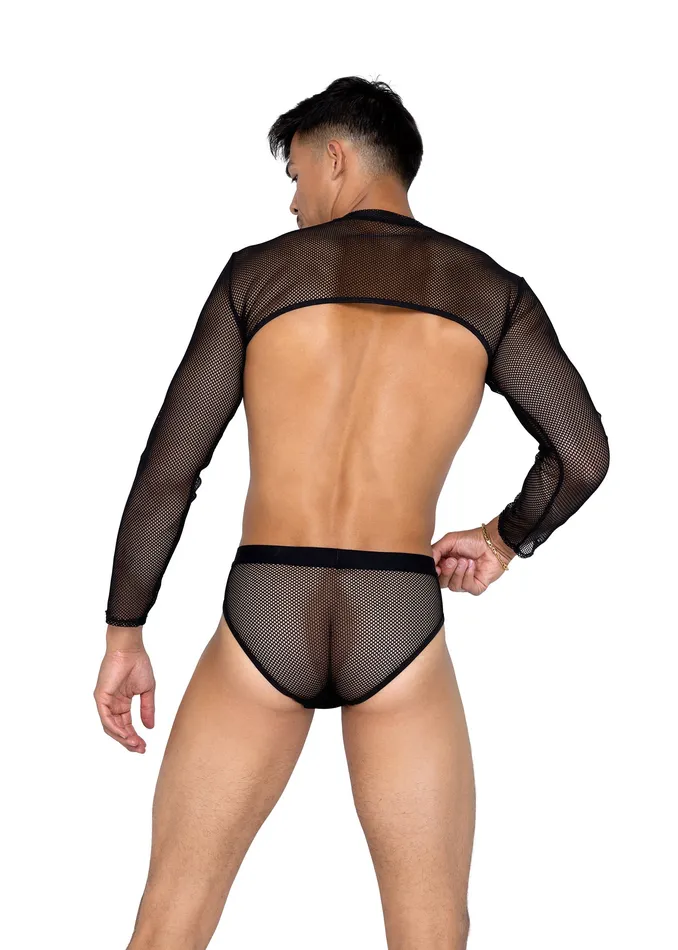 Roma Confidential Vibrators LI589 Mens XPosed Crop Top