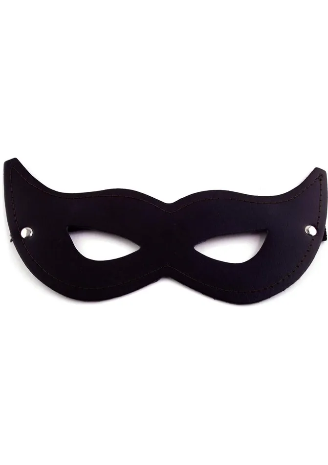 Rouge Rouge Smooth Leather Cat Eye Mask Restraints
