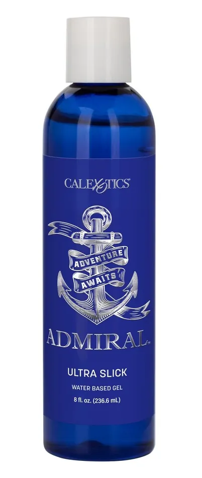 Admiral Ultra Slick Water Based Gel 8 Fl Oz CalExotics Enhancers