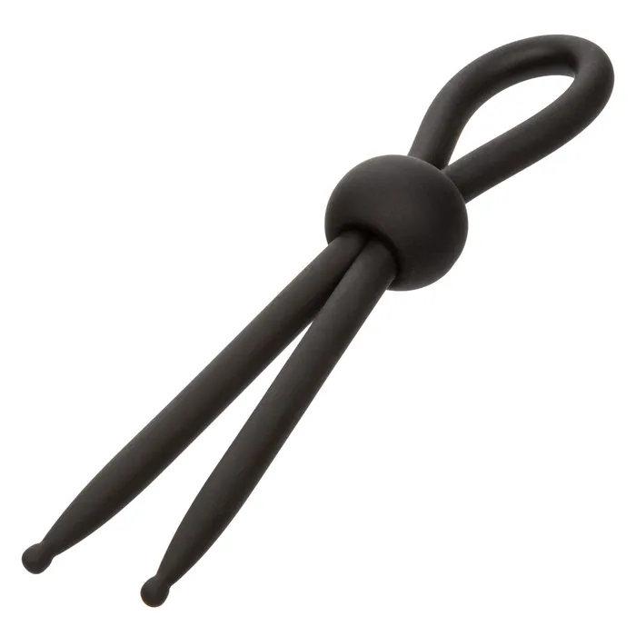 Alpha Liquid Silicone Lasso Black CalExotics Female Sex Toys Alpha Liquid Silicone Lasso Black CalExotics Female Sex Toys