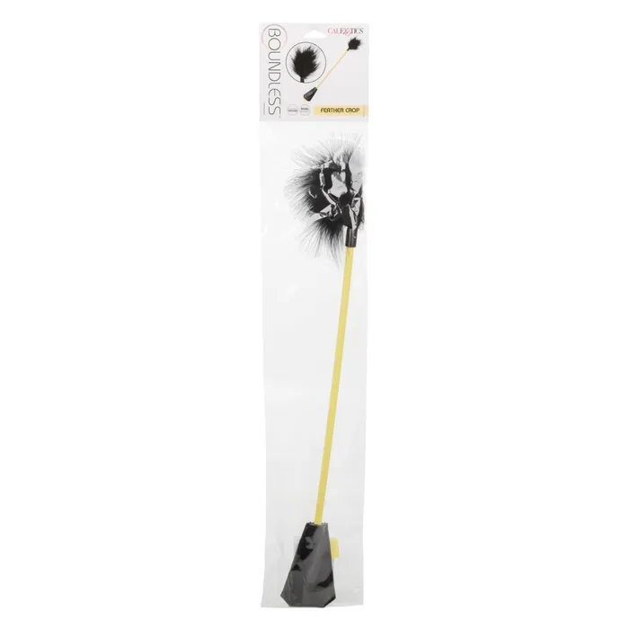 Anal CalExotics Boundless Feather Crop Black