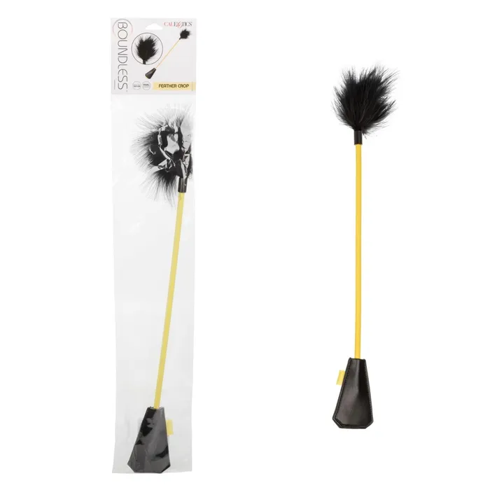 Anal CalExotics Boundless Feather Crop Black Anal CalExotics Boundless Feather Crop Black