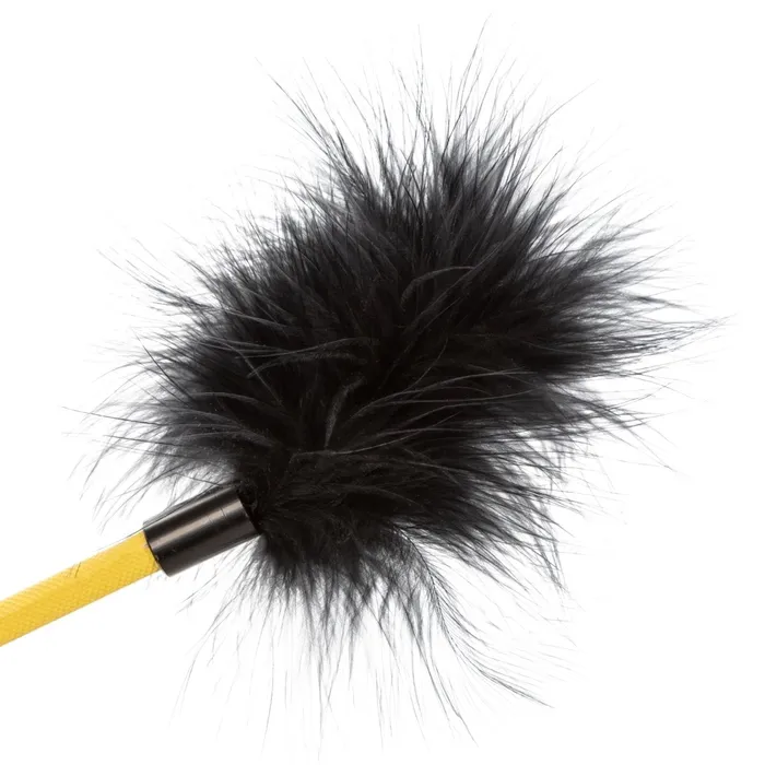 Anal CalExotics Boundless Feather Crop Black Anal CalExotics Boundless Feather Crop Black