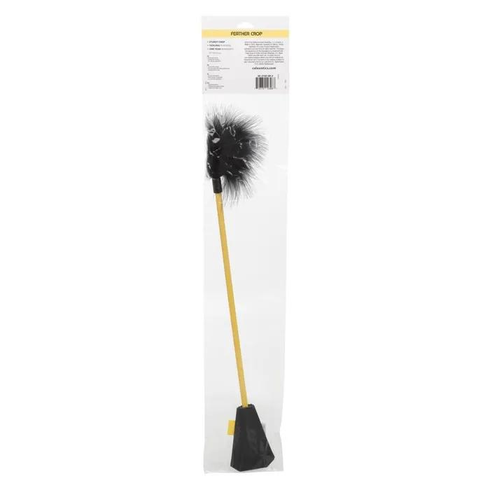 Anal CalExotics Boundless Feather Crop Black Anal CalExotics Boundless Feather Crop Black