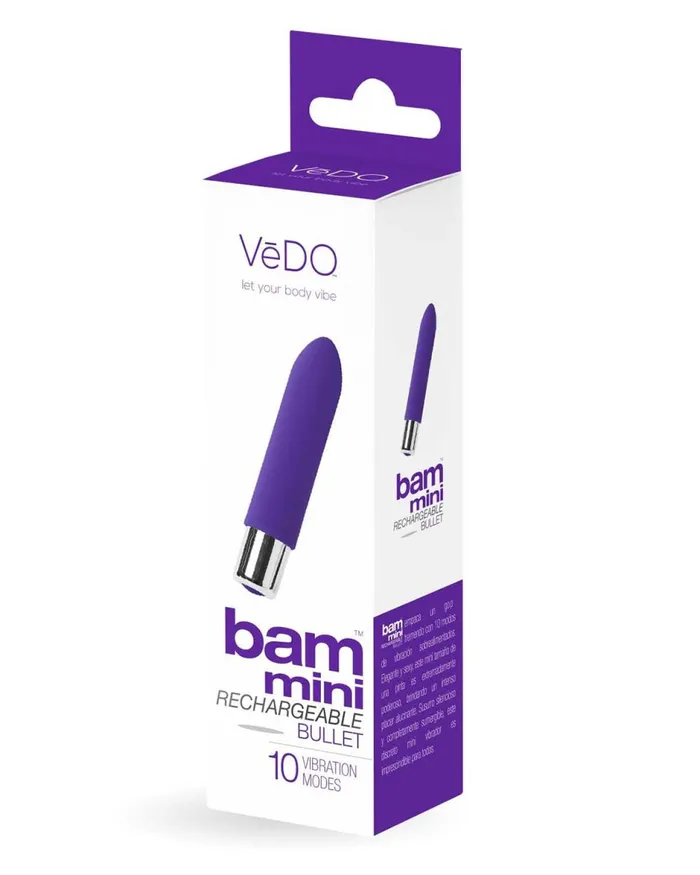 Bam Mini Bullet Assorted 12 Pc Display VeDO Female Sex Toys Bam Mini Bullet Assorted 12 Pc Display VeDO Female Sex Toys