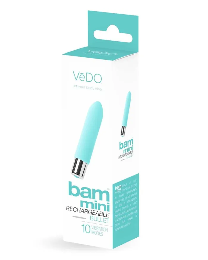 Bam Mini Bullet Assorted 12 Pc Display VeDO Female Sex Toys Bam Mini Bullet Assorted 12 Pc Display VeDO Female Sex Toys