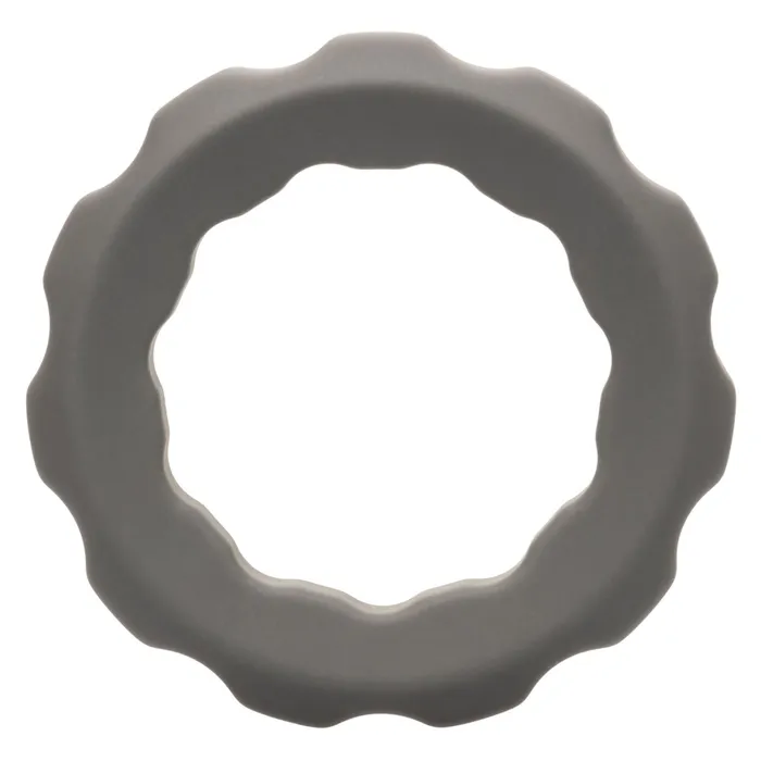 CalExotics Alpha Liquid Silicone Erect Ring Gray Male Sex Toys CalExotics Alpha Liquid Silicone Erect Ring Gray Male Sex Toys