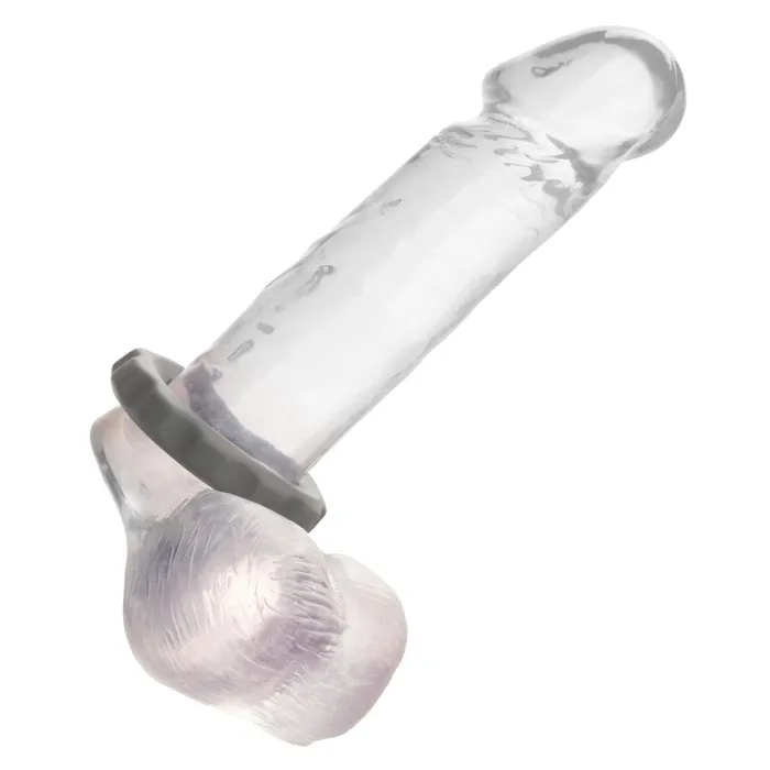 CalExotics Alpha Liquid Silicone Erect Ring Gray Male Sex Toys CalExotics Alpha Liquid Silicone Erect Ring Gray Male Sex Toys