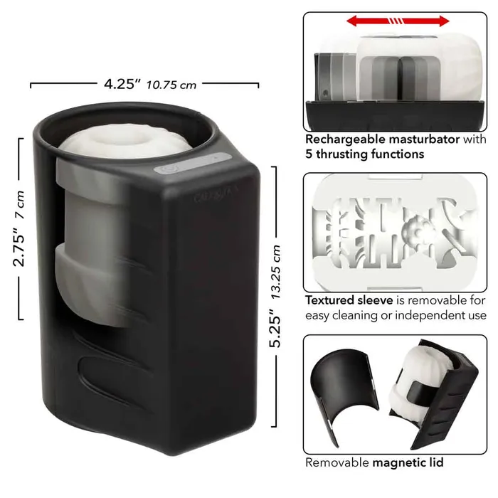 CalExotics Anal Optimum Power Power Thruster Black CalExotics Anal Optimum Power Power Thruster Black