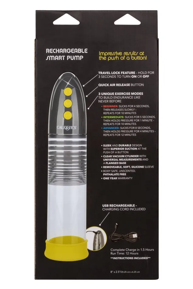 CalExotics Female Sex Toys Link Up Rechargeable Smart Pump CalExotics Female Sex Toys Link Up Rechargeable Smart Pump