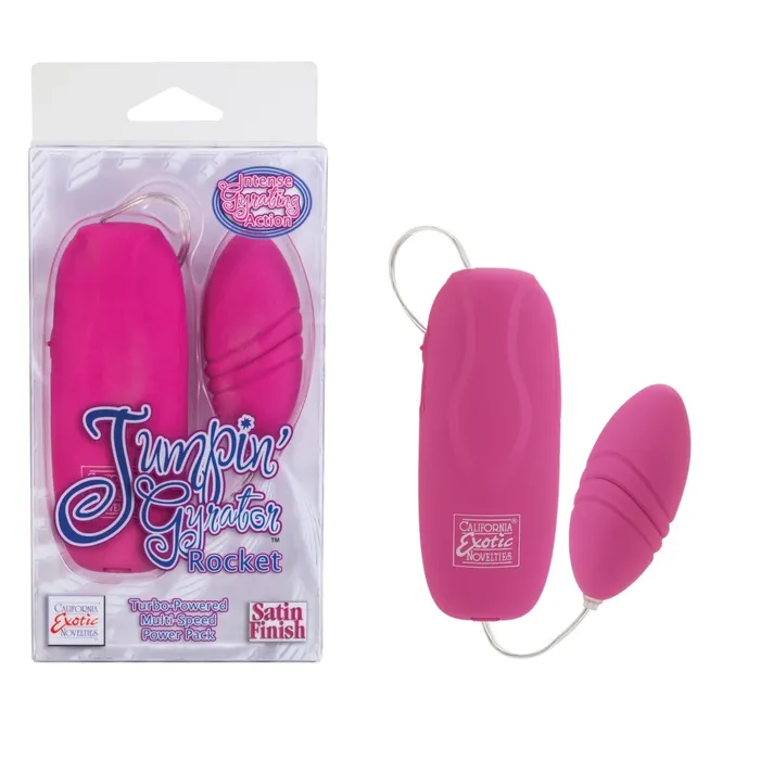 CalExotics Vibrators Jumpin Gyrator Rocket Pink