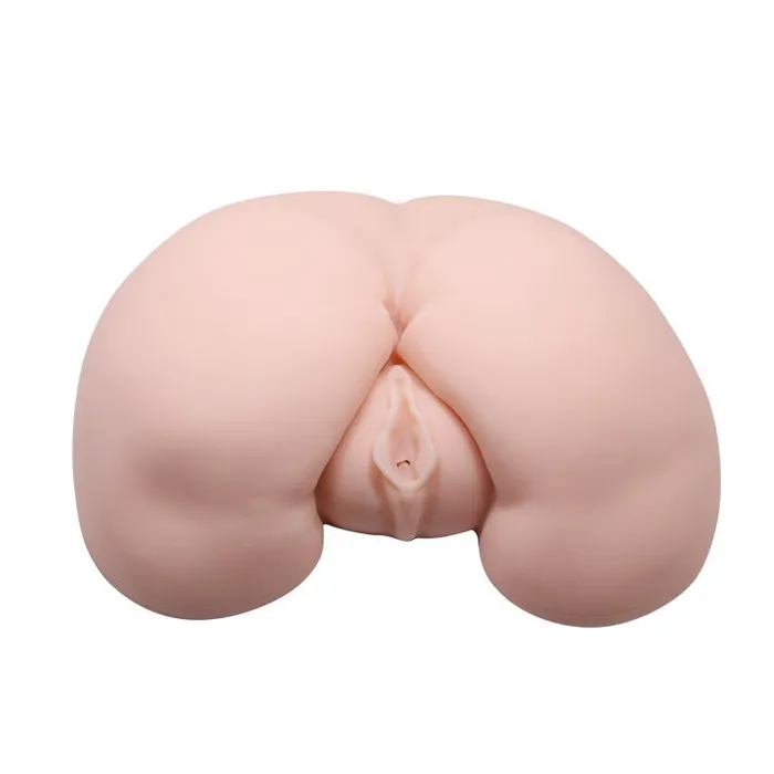 Crazy Bull the Realistic SkinLike Texture Vagina and Anal Masturbator Busty Butt and Vibration Pretty Love Male Sex Toys
