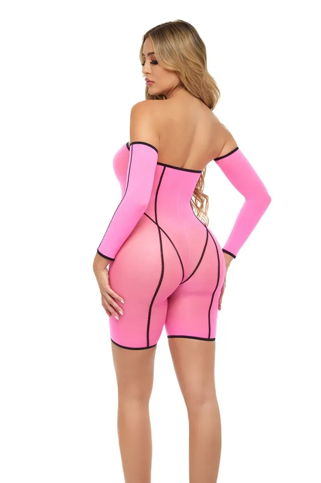 Dildos Double Vision Bodysuit Set Pink Pink Lipstick Dildos Double Vision Bodysuit Set Pink Pink Lipstick