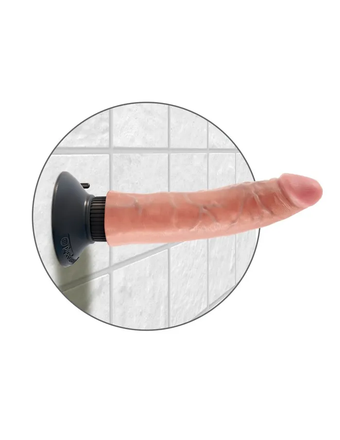 Dildos King Cock 7Inch Vibrating Cock Light Pipedream Dildos King Cock 7Inch Vibrating Cock Light Pipedream