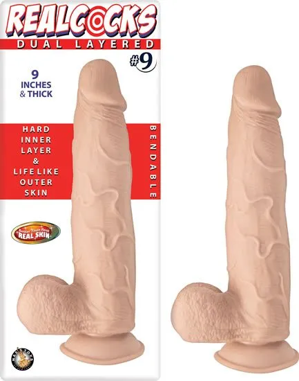 Dildos Nasstoys Realcocks Dual Layered Flesh