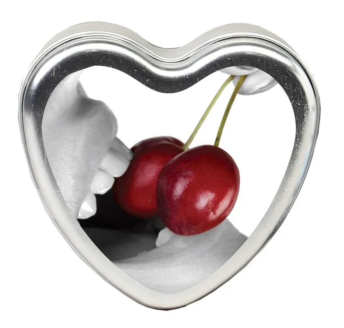 Earthly Body Edible Heart Candle 4 Oz Anal