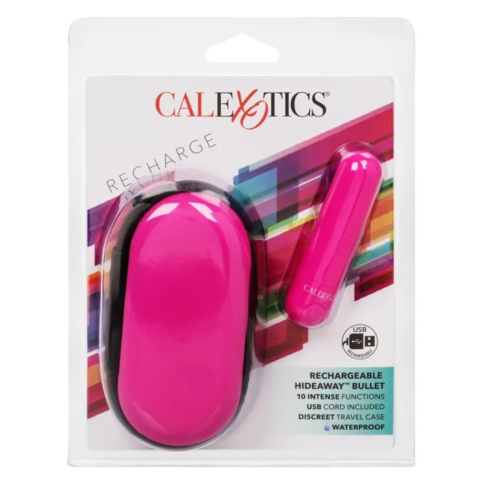 Female Sex Toys Rechargeable Hideaway Bullet CalExotics Female Sex Toys Rechargeable Hideaway Bullet CalExotics
