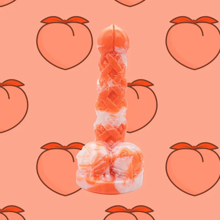 Female Sex Toys Twisted Fantasies Peach Pie A La Mode Dildo