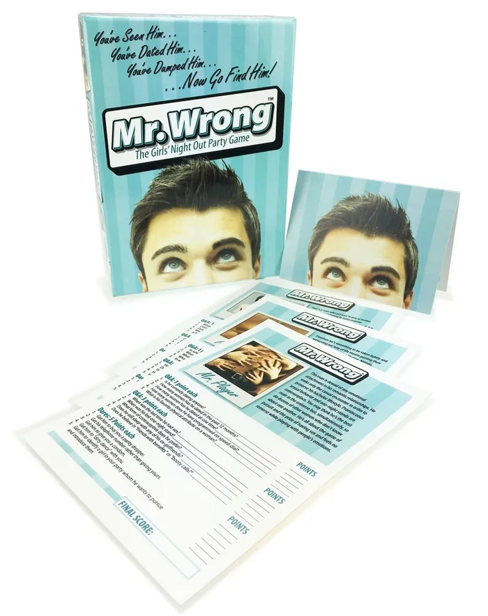 Games Mr Wrong the Girls Night Out Party Game Holiday Blowout Sale