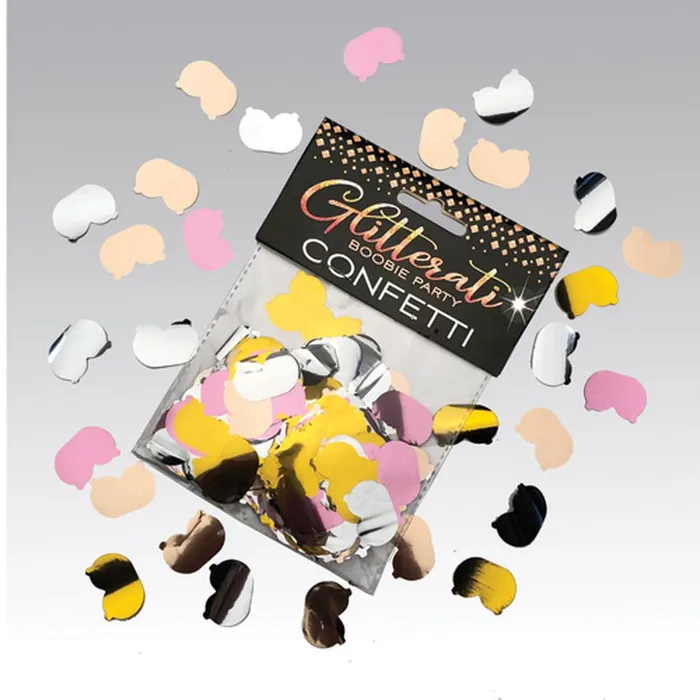 Glitterati Boobie Party Confetti Little Genie Vibrators