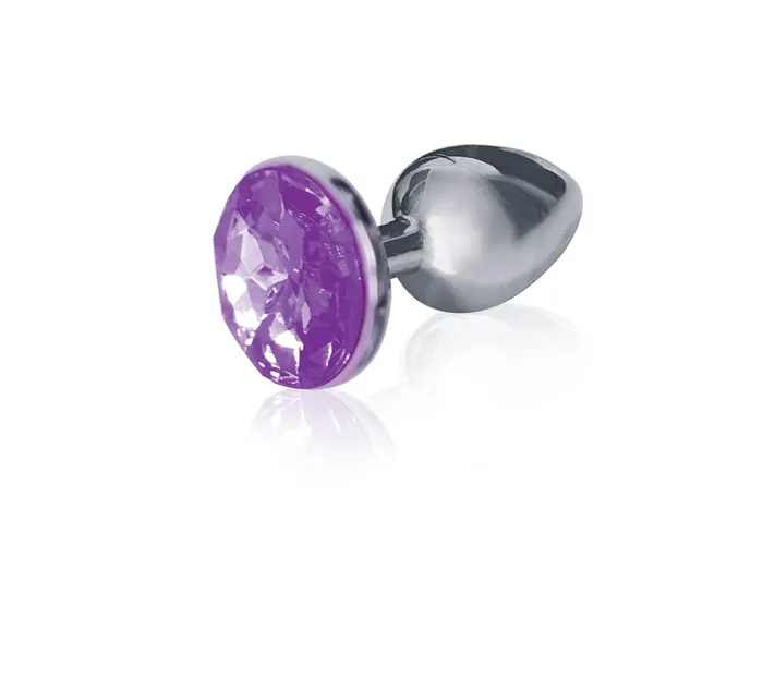 Icon Brands Anal The 9s the Silver Starter Bejeweled Stainless Steel Plug