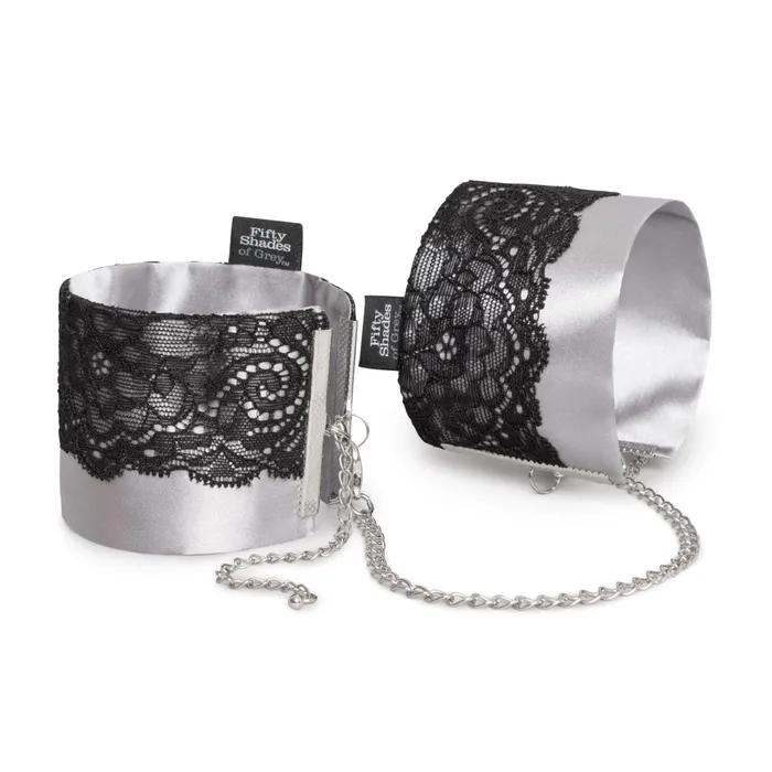 Lovehoney Fifty Shades Couples Fifty Shades of Grey Play Nice Satin Wrist Cuffs Lovehoney Fifty Shades Couples Fifty Shades of Grey Play Nice Satin Wrist Cuffs