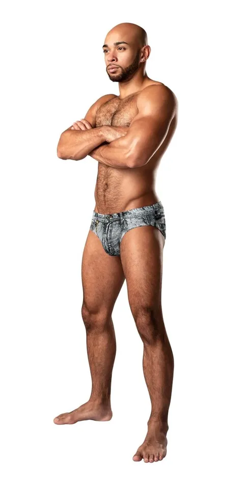 Male Power Male Sex Toys Dirty Denim Bikini Large Denim