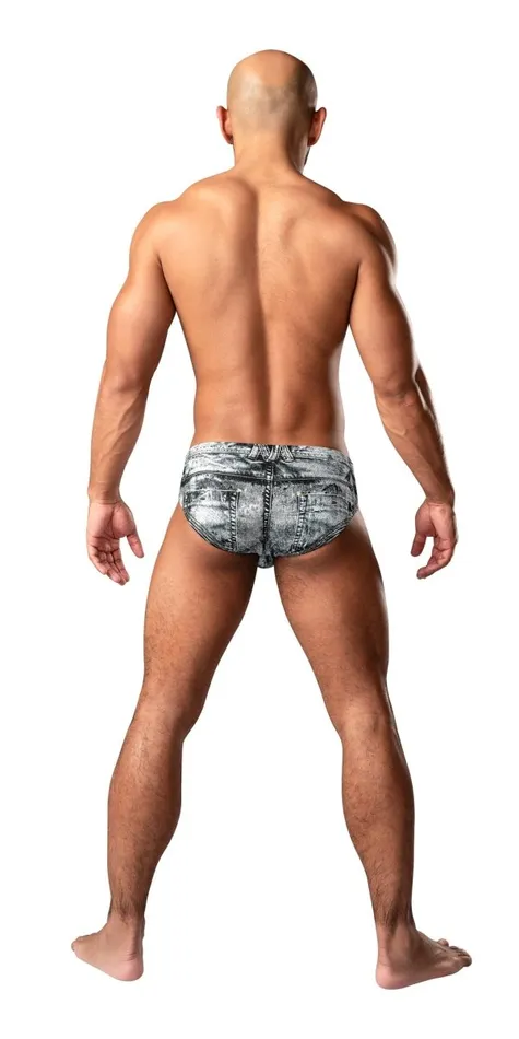 Male Power Male Sex Toys Dirty Denim Bikini Large Denim Male Power Male Sex Toys Dirty Denim Bikini Large Denim