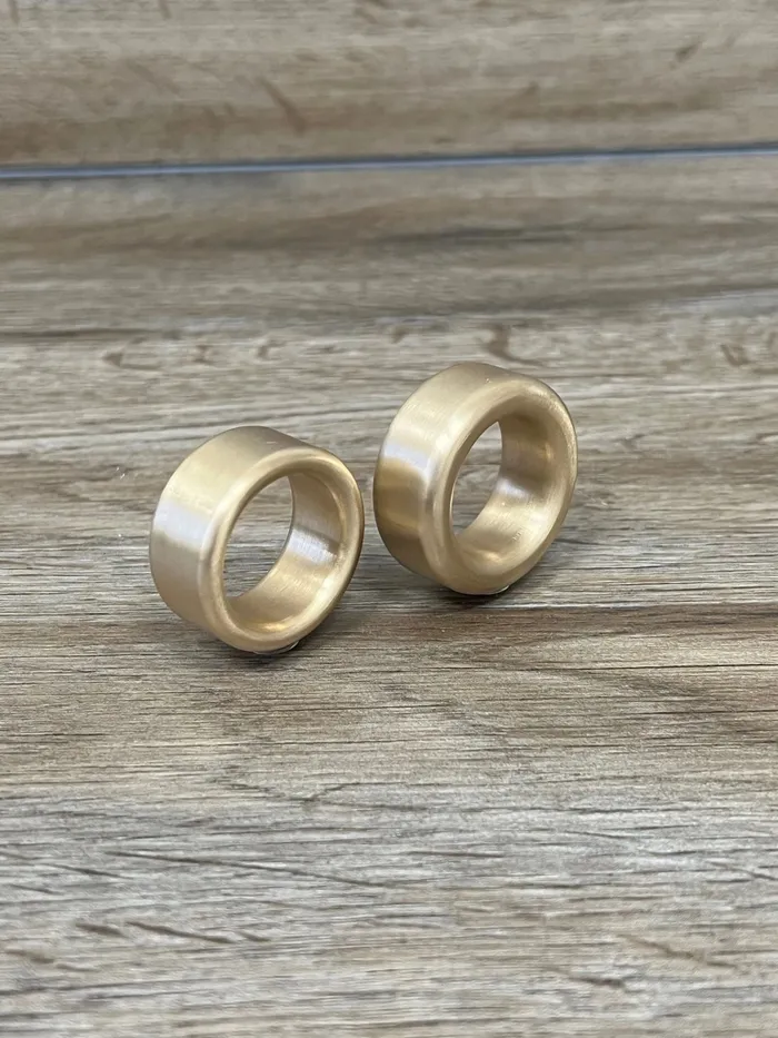 Male Sex Toys Ballisticmetal Omega Thick Heavy Style Glans Ring Cockring in Brass