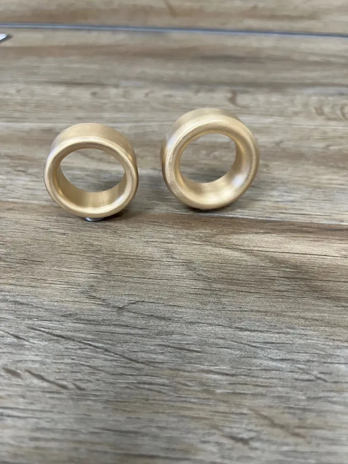 Male Sex Toys Ballisticmetal Omega Thick Heavy Style Glans Ring Cockring in Brass