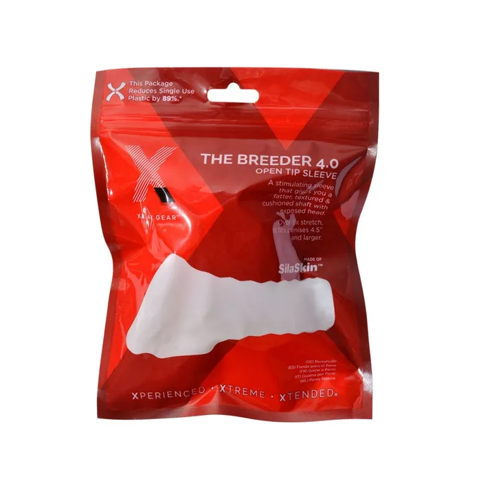 Perfect Fit Male Sex Toys The Xplay Breeder 40 Open Tip Sleeve Clear Perfect Fit Male Sex Toys The Xplay Breeder 40 Open Tip Sleeve Clear