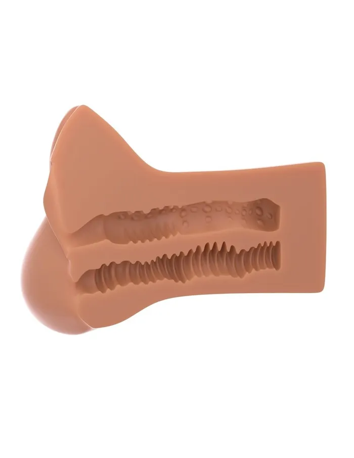 Pick Your Pleasure XL Stroker Brown PDX Brands Male Sex Toys Pick Your Pleasure XL Stroker Brown PDX Brands Male Sex Toys
