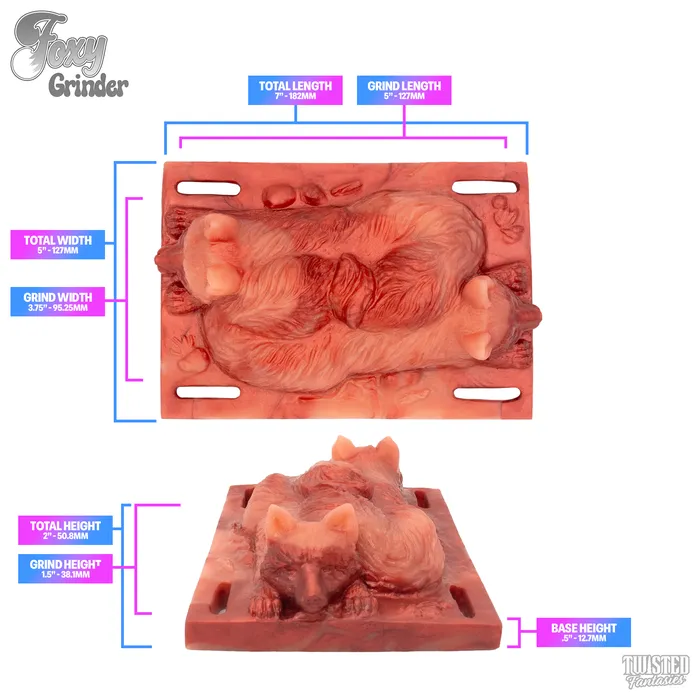 Premade Foxy the Fox Sex Grinder Medium Twisted Fantasies Female Sex Toys