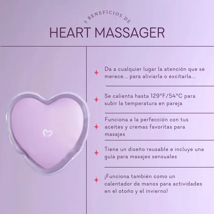 Pure Romance By ValGina Female Sex Toys Heart Massager 4 Pack Buy 3 Get 1 FREE