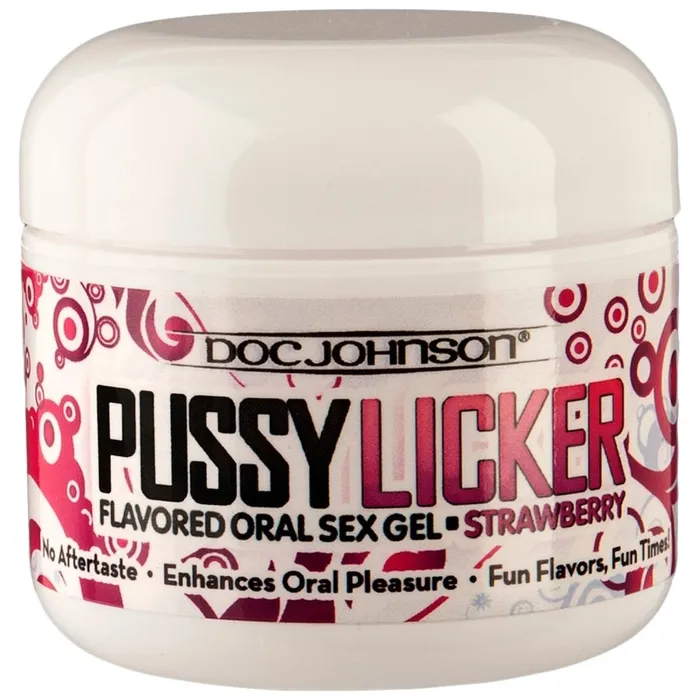 Pussy Licker Strawberry 2 Oz Doc Johnson Male Sex Toys