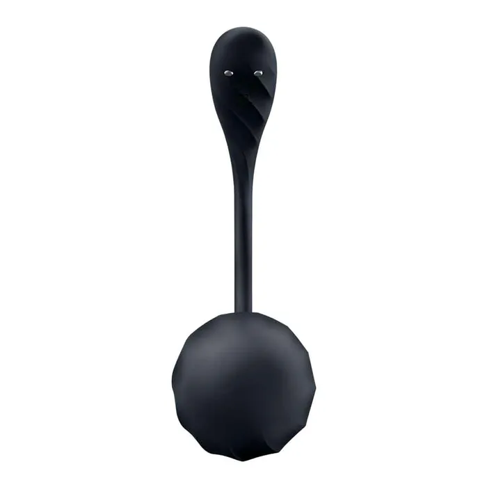 Satisfyer Anal Ribbed Petal Connect App Black Satisfyer Anal Ribbed Petal Connect App Black