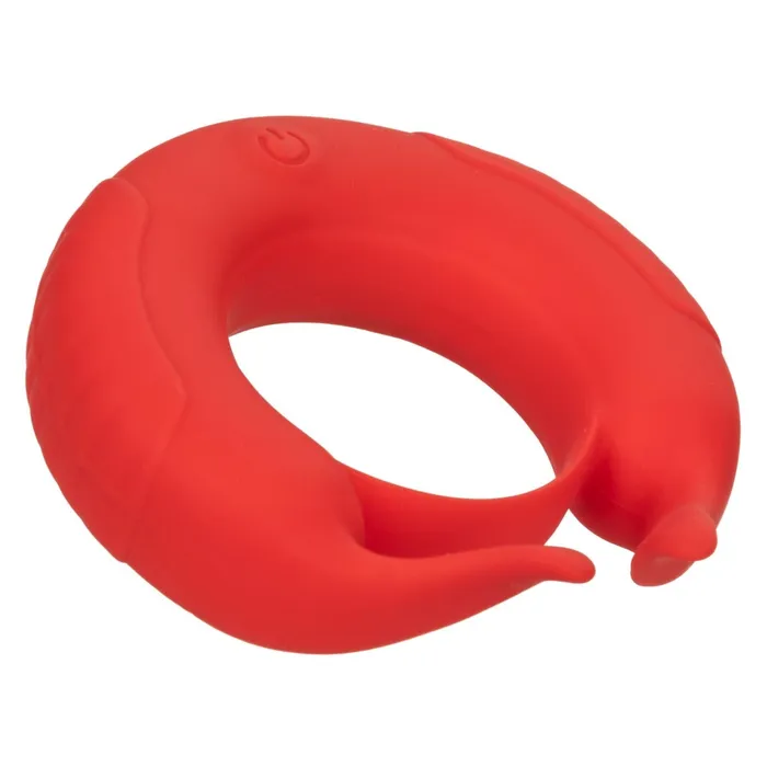 Silicone Rechargeable Taurus Enhancer Red CalExotics Anal