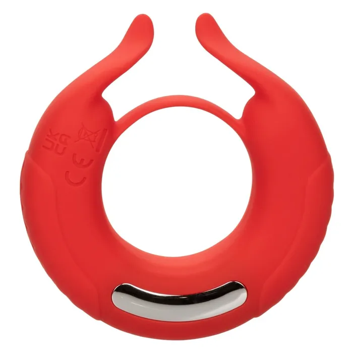 Silicone Rechargeable Taurus Enhancer Red CalExotics Anal