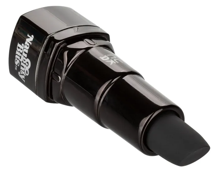 Vibrators CalExotics Naughty Bits Evil Bitch Lipstick Vibrator Black