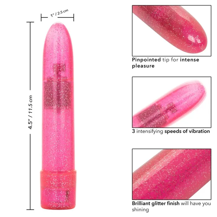 Vibrators CalExotics Sparkle Mini Vibe Pink Vibrators CalExotics Sparkle Mini Vibe Pink