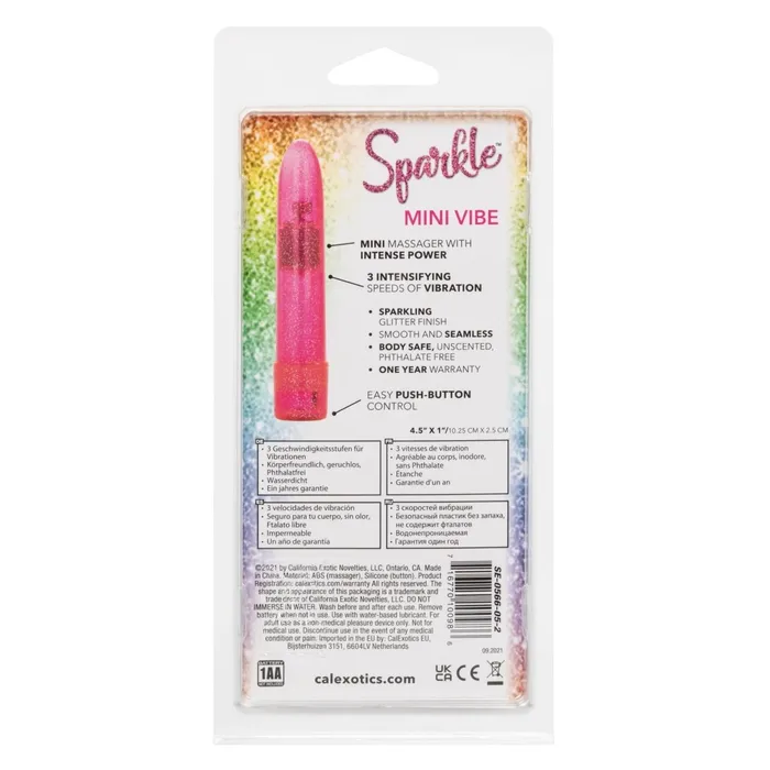 Vibrators CalExotics Sparkle Mini Vibe Pink Vibrators CalExotics Sparkle Mini Vibe Pink